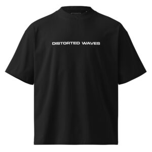 Black Organic Oversized Tee